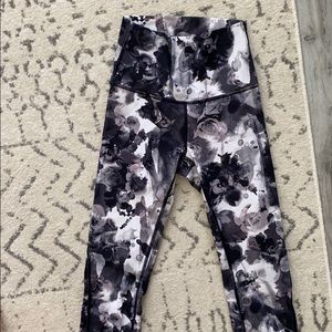 Lululemon high times high rise floral leggings